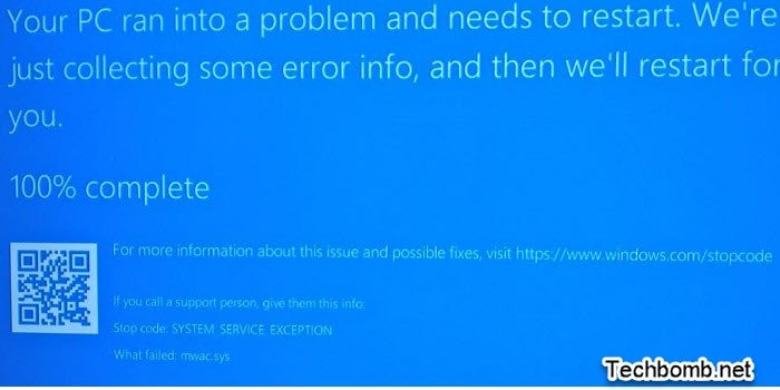 [100% SOLVED] System Service Exception Blue Screen On Windows 10