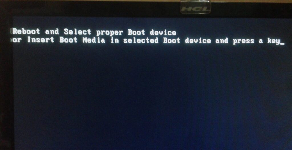 Fix Reboot And Select A Proper Boot Device Error [Quick Methods]